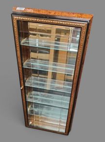 Mirror backed display case