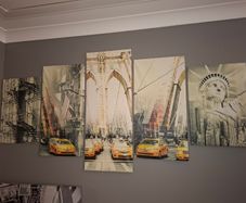 Canvas New York (large size 200x100cm)