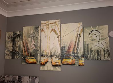 Canvas New York (large size 200x100cm)