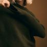Fab Stradivarius (Zara Group) Dark Green Sift Touch Knit Sweater Image 4