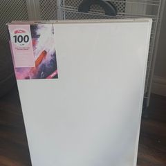 Quality Stretched Cotton Art Canvas x 2