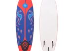 Surfboard Blue and Red 170 cm