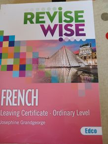 Revise Wise  FRENCH Leaving Cert Ordinary Level, brand new with cd