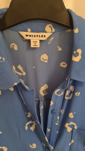 Whistles Midi Shirt Dress Size Uk10