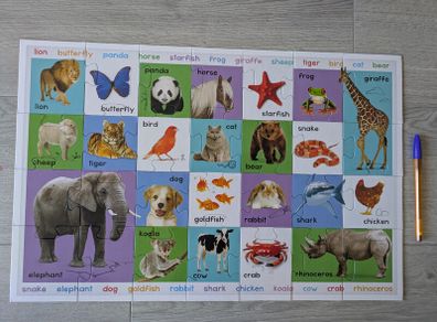 Floor puzzle First Words age 3+