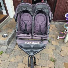 out n about double buggy