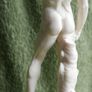 Vintage Sculpture of Statue of David in Resin by A. Santini Italy Male Nude Vintage  Italy 1960 Image 6