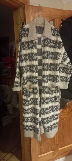 ladies full length cardigan