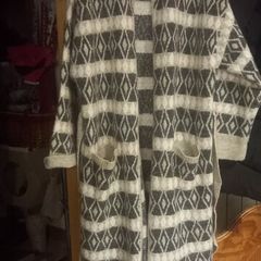 ladies full length cardigan