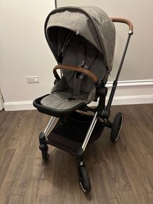 CYBEX Platinum Priam (Frame + Seat Pack) + Accessory Bundle