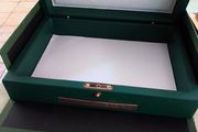 Trinklet Green Luxury Leather &amp; Wooden Watch Box Direct Branded Watch Box Manufacturer