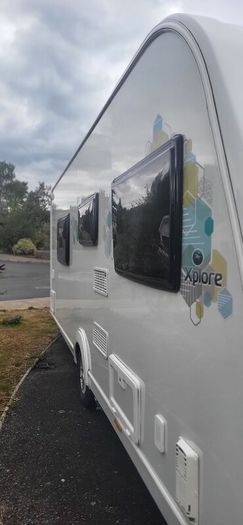 Elddis xplore 554 Touring Caravan