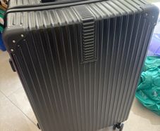 28-inch suitcase black
