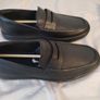 Boston Black Leather Moccassins Image 3