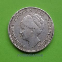 Netherlands 1940 year Silver Gulden.