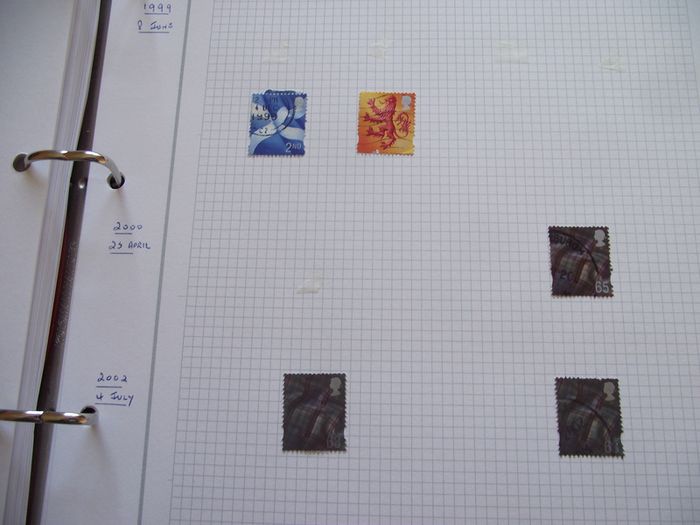 A valuable comprehensive collection of Elizabeth II stamps, hinged in the album (1952-2000)