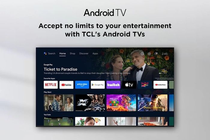 Tcl 43" Qled Full Hd Hdr Android Smart Tv | 43v5c