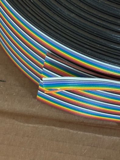 IDC flat 50 core conductor cable