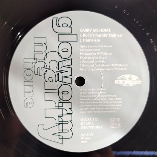 Gloworm - Carry Me Home - Go Beat Records - Absolutely CLASS 90s HOUSE Banger!!
