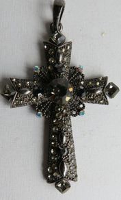 Vintage Decorative Cross 2,5"
