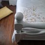 King size bed frame and mattress Image 4