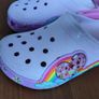 Crocs , cross lights rainbow heart, size j3 Image 4