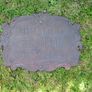 Vintage, Original Double sided cast iron hanging sign Image 2
