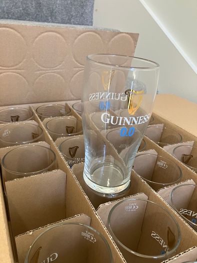 24x Guinness Glasses 0.0