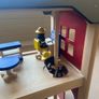 toy fire station. Fire truck and figures Image 3