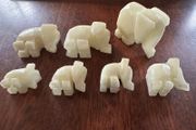 Elephants X 7 (onyx)