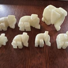 Elephants X 7 (onyx)
