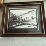 Is 3 pictuer Framed Le Tisserand Jacquard woven silk picture featuring a windmill 30.00 euro , old photo from Charleville, Co. Cork 18 euro, framed Holy post card  Pieta , Love and Honor Jesus 12 euro.. Image 7