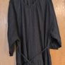 Next Black Dress With Self Tie belt.  S. 16. New -No Tag Image 2