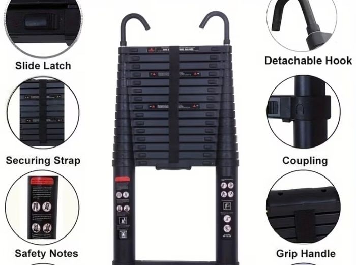 6.2 meter extension ladder