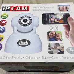 iP wifi camera iTech iPhone ipad smartphone controlled intercom home security monitoring