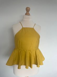 Zara peplum top