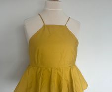 Zara peplum top