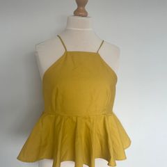 Zara peplum top