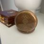 Solid Brass Push Button Compass Antique 3 Inch Nautical With Wooden Box Image 8