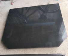 Black Marble Fireplace Base