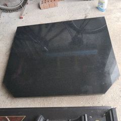 Black Marble Fireplace Base