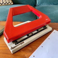 Retro Large Working Velos Perforex 420 Paper Punch 32 cm