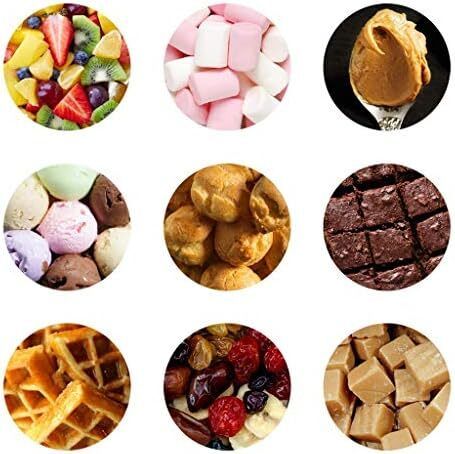 Chocolate Fountain Fondue Large Set | 500ml Capacity Electric 3-Tier Machine with Hot Melting Pot Base