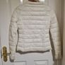 Pinko white puffer jacket crystal buttons Image 5