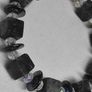 Gemstone necklace and bracelet sterling silver clasps matching set Image 2