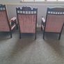 Antique Edwardian armchairs. Image 10
