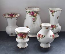 Royal Albert "Old Country Roses" Vases Collection from 8 euro each