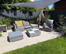 Garden furniture outdoor sofa and table patio chair
