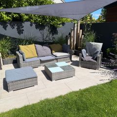 Garden furniture outdoor sofa and table patio chair