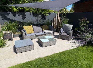 Garden furniture outdoor sofa and table patio chair